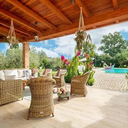 Dolores , With A Spectacular Swimming Pool With Hydromassage And A Big Garden For The Children - Iun S3325 Villa Alghero
